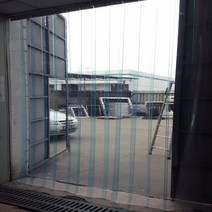 비닐커튼 민자 500x2000mm 방풍비닐커튼 바람막이 비닐커튼 방풍비닐 비닐커텐 현관비닐커튼 비닐방풍 공장용 비닐커튼 뚜꺼운비닐 냉동창고용 냉장 방풍비닐 공장비닐커튼 PVC커튼, 투명녹색