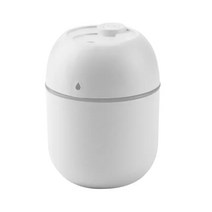USB 충전 미니 데스크탑 워터 드롭 가습기 220ml 자동차 공기 청정기 오일/에어 디퓨저 스프레이 LED 조명, 01 A