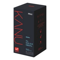 KM 카누 미니 라이트 로스트 아메리카노 150TX1개 스틱 일회용 알 커피 믹스 인스턴트