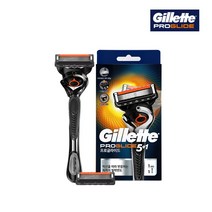 질레트 프로글라이드 매뉴얼 플렉스볼 5중날 면도기 (본체1 + 날2개)