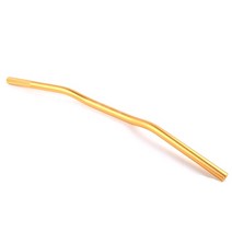 22mm 유니버설 바이크 오토바이 핸들 바 알루미늄 아노다이징 스티어링 휠 야마하 MT07 MT09 ER6N Z900 Z1000 GSR600 카페 레이서, [10] Gold-no logo