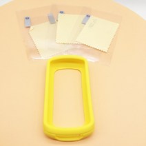 휴대용 소형 나침반 가민 엣지 1040 솔라 GPS 컴퓨터용 실리콘 케이스 소프트 HD 스크린 프로텍터 1 개 3 필름, [09] Yellow