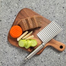 묵칼 감자칼 피클칼 다용도 물결무늬칼, 1개