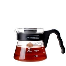 [하리오] 드립서버 (블랙) 450ml (VCS-01B), 블랙
