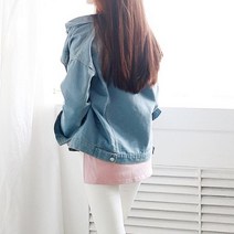마롱패션 빈티지 데님 청 자켓 빅사이즈 청카바 베이직 청자켓