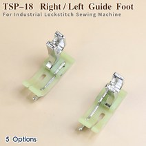TSP-18 오른쪽/왼쪽 가장자리 가이드 플라스틱 노루발 산업용 박음질 재봉틀 의류 액세서리 JUKI BROTHER, Left Model, 2 PCS TSP-18 1-32