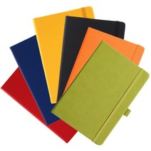 A5 밴드 노트 일기 일정 문구 플래너 학생 수첩 메모 커버 업무 다이어리, F_그린