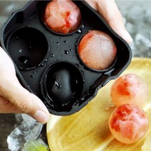 아이스 봉봉 김지석 왕 얼음 틀 요술 트레이 다이소 구슬 큐브 실리콘몰드 공 언더락 빅볼, 핑크