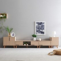 서랍형 이케아 국내제작 와이드 협탁 거실장세트 신혼부부 양문 수납장 원룸 티비다이 진열대, 화이트그레이