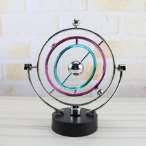 회전 영구 모션 천체 글원피스 턴 진자 모델 트레이닝 궤도 가제트 홈 장식 공예, color606