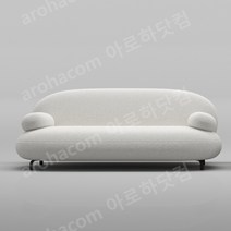구름소파 로쉐보보아 캄포 조약돌 북유럽 토고 에드라 소파 쇼파, 2인 벨벳 170cm