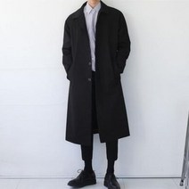 봄가을겨울 트렌치코트 남한판 시크 하프파이프 트렌드 롱슬리브코트 바바리코트