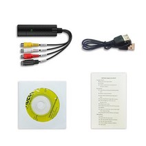 비디오테이프 변환 추억복원 DATA FROG USB 2.0 비디오 캡처 카드 그래버 TV DVD VHS 어댑터 디지털 컨버, 01 Video Capture Card, 1.Video Capture Card