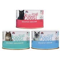 [냥냥이멍멍이]사조 옵티원 부스트 고양이 습식 캔 사료 160g 24개입 콤보 닭안심 참치 연어 맛살, 콤보(3가지 8개씩)