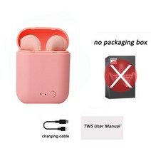초소형 블루투스 오픈형 무선 이어폰 TWSMini 2wirelessearphones 방수, 09 Pink