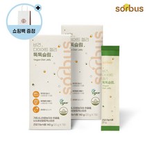 [소버스] 비건 다이어트 젤리 톡톡슬림 (7포) x 2박스, 단품, 단품