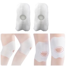 엄마의쇼핑 여름 얇은 무릎 보호대 2p 운동 달리기 골프 등산 런닝 노인 무릎보호대, 2-실리콘무릎보호대-M