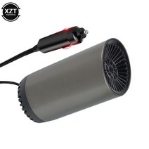 차유리 소형 히터 김서림 성애제거 팬히터 자동차 난방 미니 12v 컵 모양 따뜻한 공기 송풍기 전기 팬 앞 유리 제거 데미스터 휴대용 12V, Heater