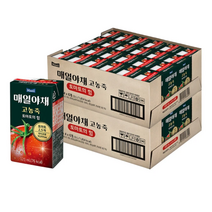 매일야채 토마토 고농축 토마토의힘 야채 주스 쥬스 24팩 x 2박스, 토마토의힘 125ml x 24팩 x 2박스