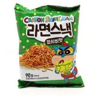 짱구 라면스낵 와사비맛, 90g, 9개