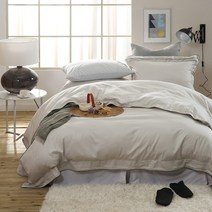 [플로라] 모달프렌치 프리미엄 모달코튼 이불커버 단품 Q, 색상:화이트