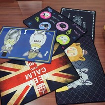 케이알글로벌캐릭터러그 거실 소파 현관 먼지없는 미니러그 발매트 카페트 120x80빠른배송