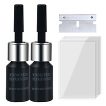 자동차 헤드라이트 복원제 전조등 차량 windshield repair kit windshield crack repair windshield diy 수리 도구 car glass, 베이지