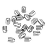 20 Pcs 2X3mm 스테인레스 스틸 볼 플런저 스프링 푸시 맞춤 세트 나사 볼트, 01 Silver