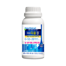 다운겔 500ml 인산 가리 칼리 칼륨 다육이 웃자람 방지 억제제 식물 비료 영양제, 1개
