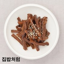 [집밥처럼 우엉조림] 짜지않고 쫄깃쫄깃 쫀득한 밥도둑 간편하게 먹을 수 있는 엄마손맛 가정식 밑반찬, 1팩, 150g