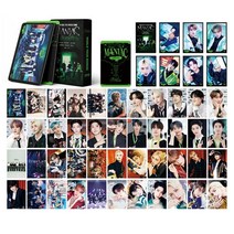 아이돌 포카 굿즈 포토 카드 55pcs kpop 스트레이키즈 lomo 2023 시즌 39s 인사말 새 앨범 스트레이키즈 팬을위한 사진 엽서 133, 55pcs-광인