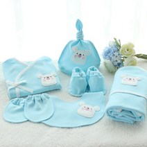 콩닥배내 하늘 쥐띠 배냇저고리 만들기 6종세트 태교바느질 DIY