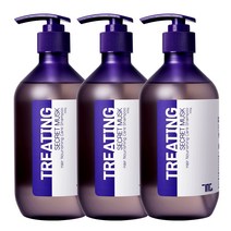 트리팅 극손상케어 저자극 단백질 샴푸 시크릿머스크 향 500g, 3개