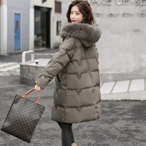 DFMEI 쇼트 패딩 여성 화이트 오리털 여성 겨울 빅사이즈 패션