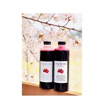 고창산 토종 복분자엑기스 1.2kg 2병 하이볼 음료