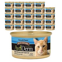 아보덤 참치 앤 치킨 고양이 주식캔 85g, 24개, 참치 + 새우 혼합맛