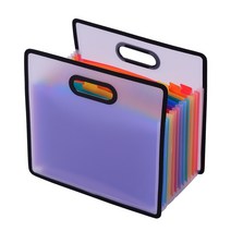 큰파일 계약 그림 칼라 accordion 확장 폴더 a4 종이 파일 캐비닛 12 pockets rainbow color 휴대용 영수증 주최자 with file guide