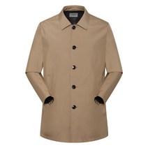 [ROYALWAY] [Amazon 브랜드](로얄웨이) 싱글 브레스톤 코트 맨즈 경량 봄물 움직이기 쉬운 비즈니스 착용 발수 가공 심리스 가공 레인 코트