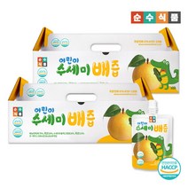 순수식품 어린이 수세미 배즙 2박스(60포) 어린이기호식품인증, 선택완료, 단품없음