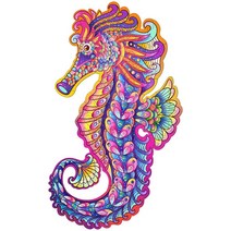 직소퍼즐 홈 돌고래 나무 퍼즐 키즈 장난감 선물 동물 모양 조각 슈퍼 재미 몬테소리 IQ 불가능한 도전 상자 A5 A4 A3, 없음, 4.A3 paper box 70300P