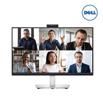 Dell 델 C2423H FHD IPS 24인치 화상회의 웹캠 비디오 컨퍼런싱 모니터 3년AS, 단품