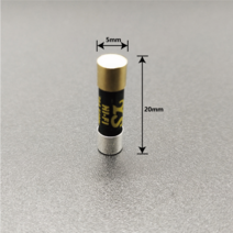 매니아 금도금 실버 나노 오디오 퓨즈 앰프 CD 디코더, 09 13A 5x20mm