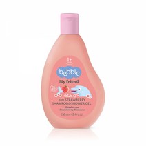 [자연주의베블] 베블 샴푸&샤워젤(딸기), 250ml, 1개