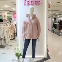 SOUP NC 불광 SH04 허리스트링 야상후드 점퍼 OY3UJT1