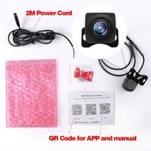 화물차후방카메라 탑차 트럭 12-36V 와이파이 무선 자동차 트럭 카메라 8led 라이트 야간 RV 트레일러 후, 02 12V Car WIFI