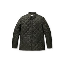 코오롱 에피그램 다이아퀄팅 셔츠형 자켓 카키 3M 충전재 점퍼형 패딩 셔켓 바이 시리즈 ERSFW19301KHX