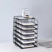 데이즈인 데스크 A4 수납 서류 정리함, 철제 6단