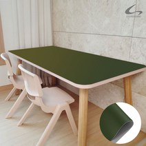 양면 인조가죽 리바트 꼼므 책상 데스크매트, 그린/그레이