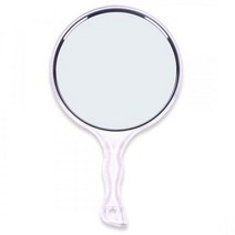 미용경손거울(대) 휴대용 화장대 둥근 예쁜 원형