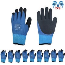 (10켤레무료배송) 베스트 BEST K500 이중 완전 방한 방수 기모 코팅 장갑, K500 기모 방한방수 코팅장갑 (10켤레) FREE